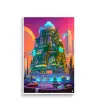  10-CITY-NEON-HIGH-Poster 