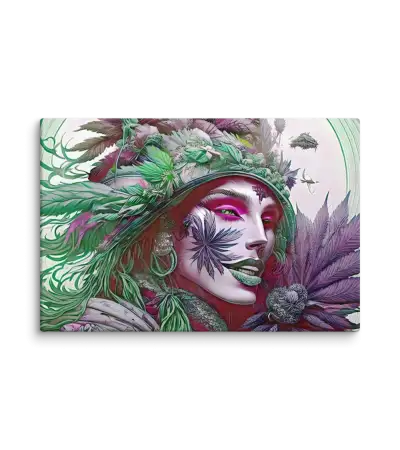  BURLESQUE HSF 9 WINE Canvas 