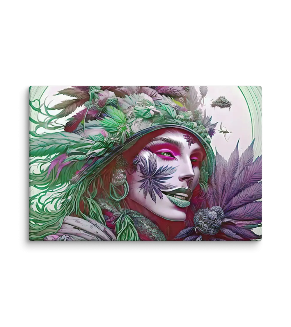  BURLESQUE HSF 9 WINE Canvas 